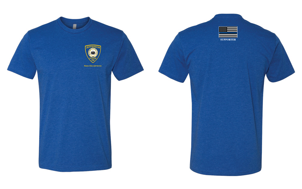 Jefferson Police Royal Blue Tee